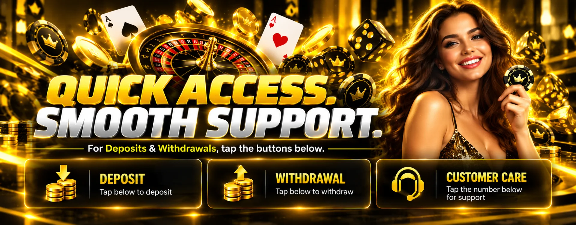 Official Customer Support banner 2